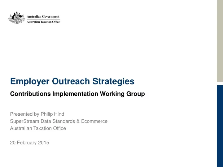 employer outreach strategies