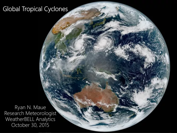 global tropical cyclones