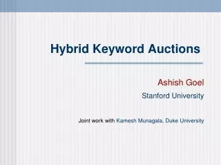 Hybrid Keyword Auctions