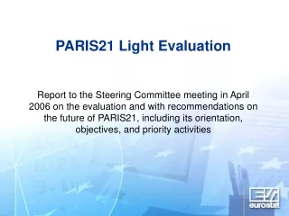 PARIS21 Light Evaluation