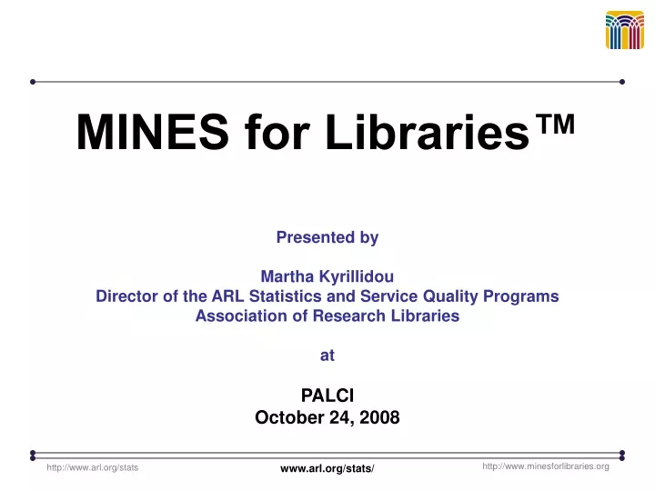 mines for libraries