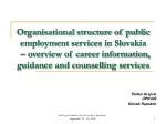 Organisational Structure of Public Employment Services in Slovakia - slide 1