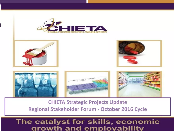 chieta strategic projects update regional