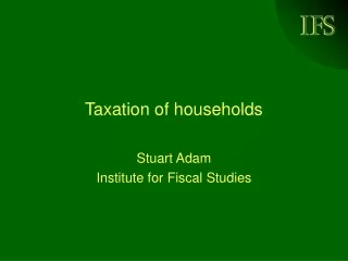 Taxation of households