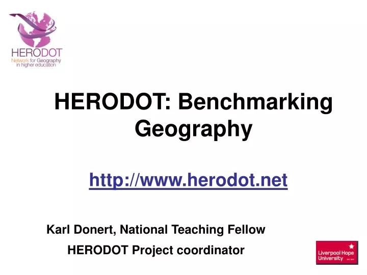 herodot benchmarking geography