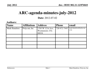 ARC-agenda-minutes-july-2012