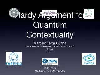 Hardy Argument for Quantum Contextuality