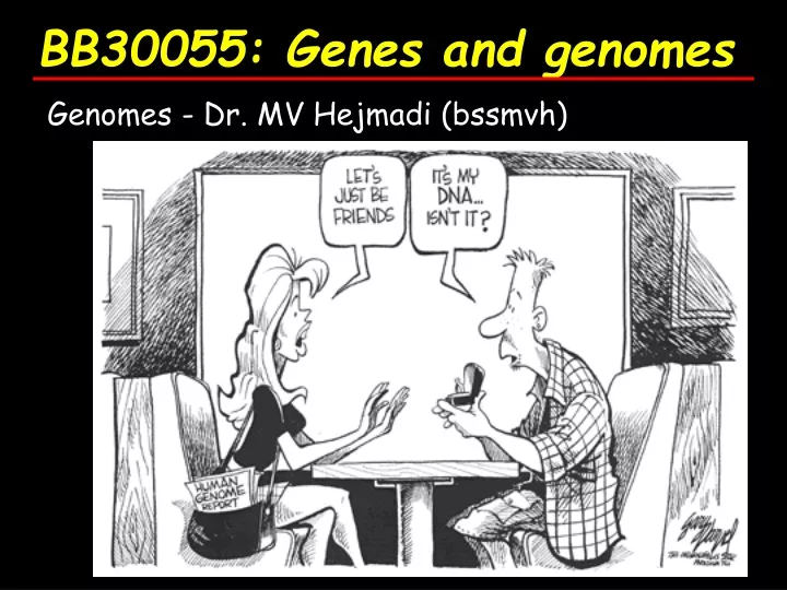 bb30055 genes and genomes
