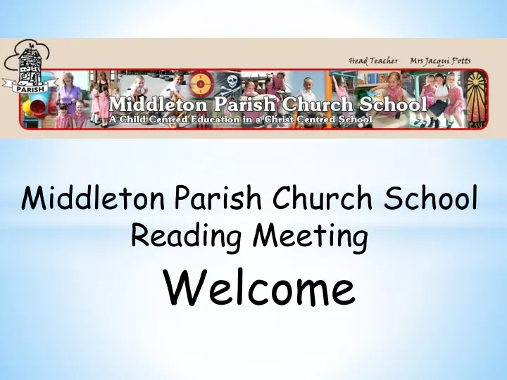 middleton parish church school reading meeting