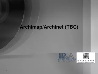 Archimap/Archinet (TBC)