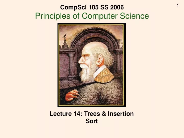 compsci 105 ss 2006 principles of computer science