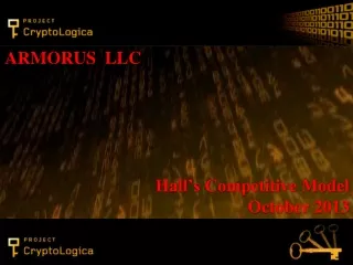 Hall’s Competitive Model October 2013