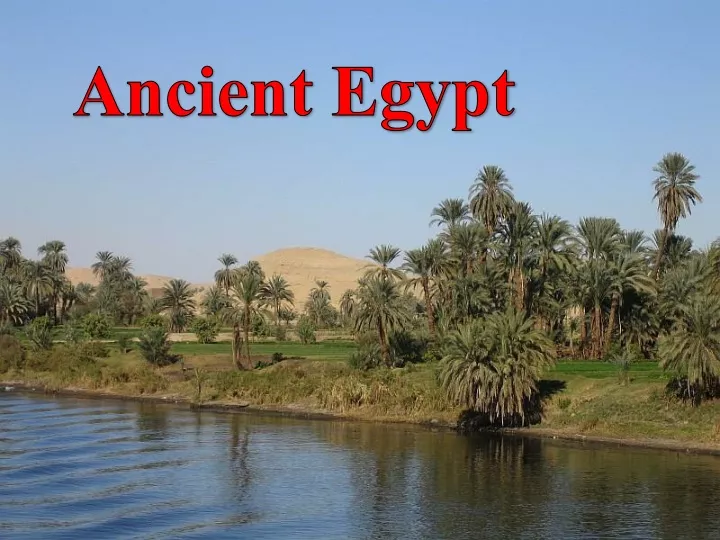 ancient egypt