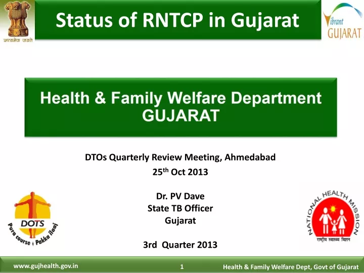 dtos quarterly review meeting ahmedabad 25 th oct 2013