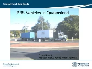 PBS Vehicles In Queensland