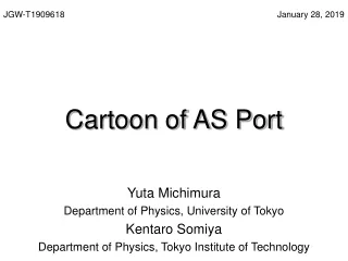 Cartoon of AS Port