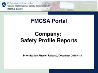 Company:  Safety Profile Reports