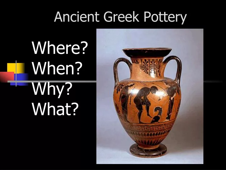 ancient greek pottery