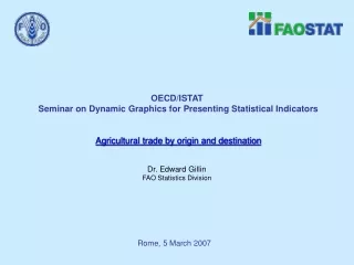 OECD/ISTAT  Seminar on Dynamic Graphics for Presenting Statistical Indicators