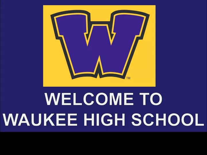 welcome to waukee high school