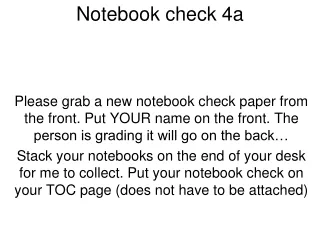 Notebook check 4a