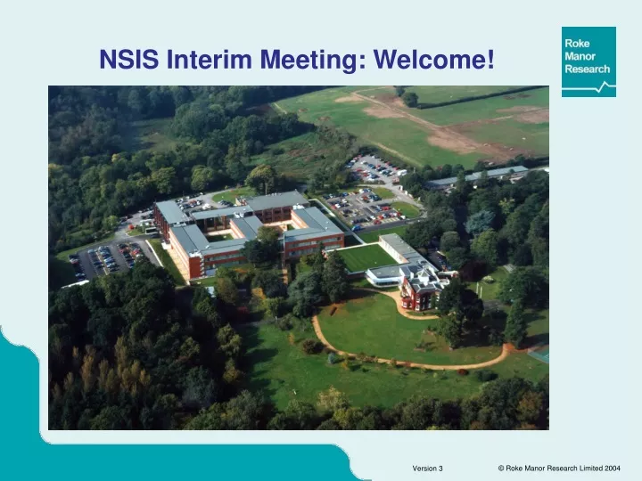 nsis interim meeting welcome