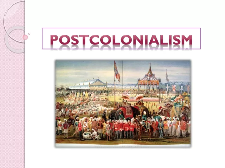 postcolonialism