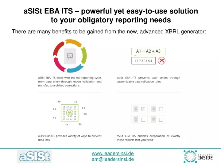 asist eba its powerful yet easy to use solution