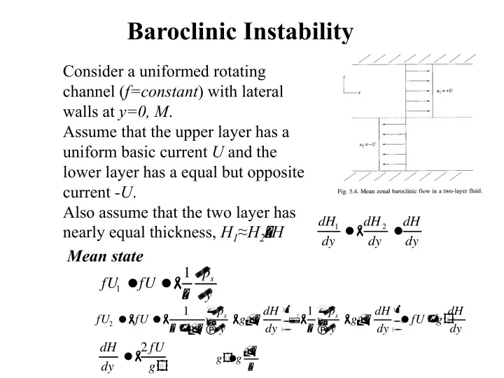 baroclinic instability