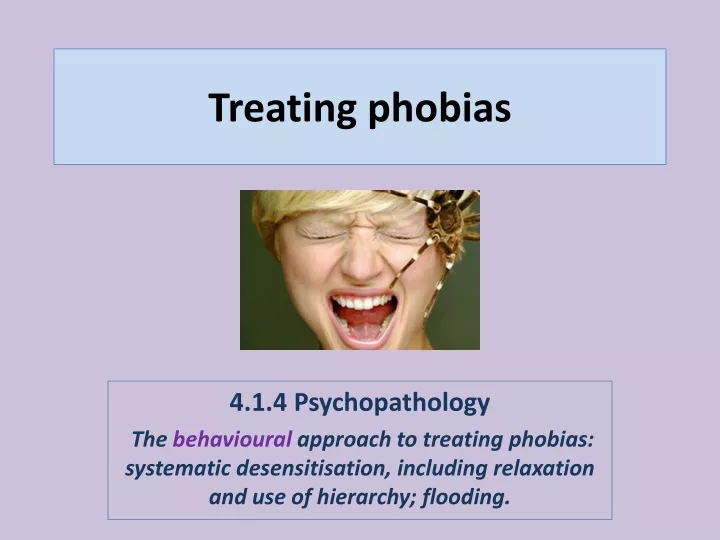 treating phobias