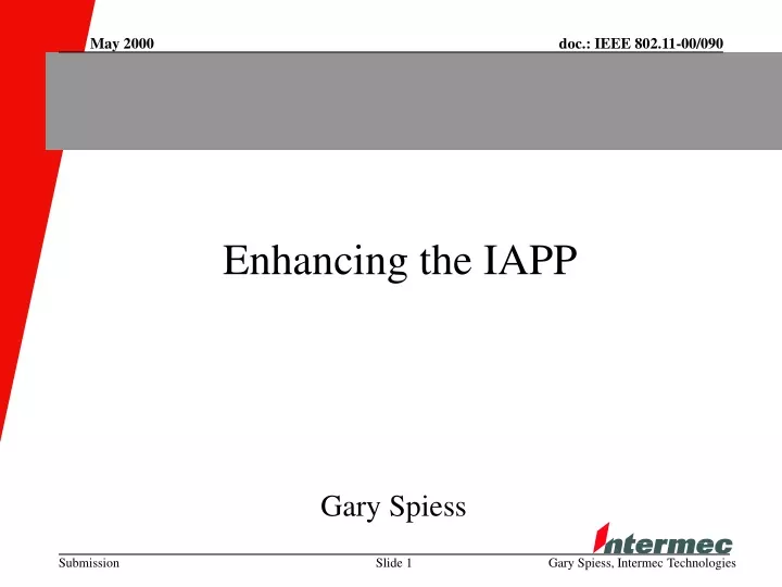 enhancing the iapp