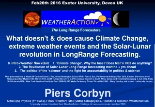 The  Long Range Forecasters