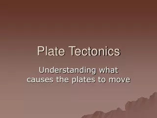 Plate Tectonics