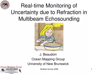Real-time Monitoring of Uncertainty due to Refraction in Multibeam Echosounding