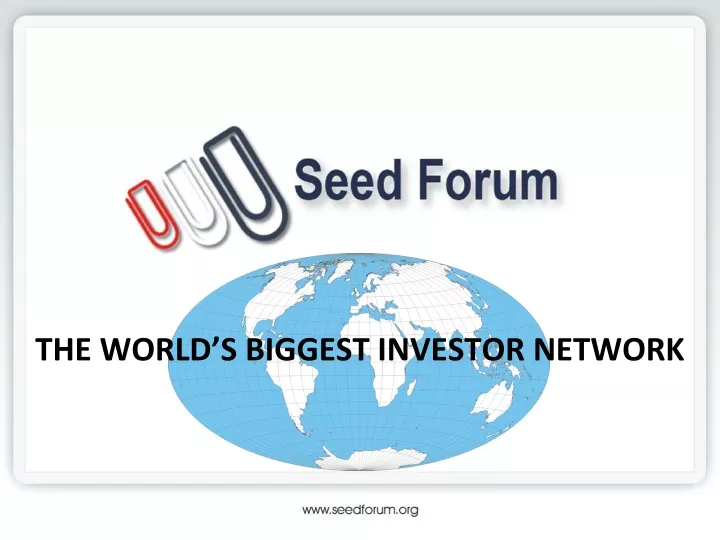 the world s biggest investor network