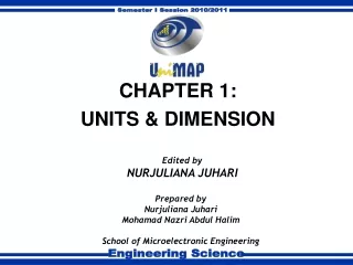 Prepared by Nurjuliana Juhari Mohamad Nazri Abdul Halim School of Microelectronic Engineering
