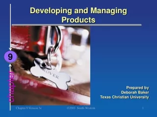 Developing and Managing Products