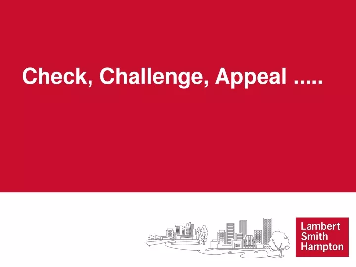 check challenge appeal