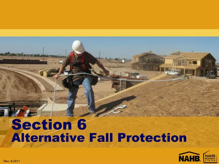 section 6 alternative fall protection