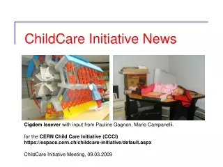 ChildCare Initiative News
