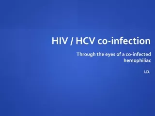 HIV / HCV co-infection
