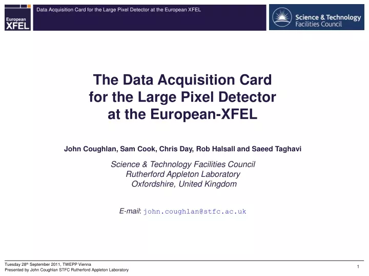 the data acquisition card for the large pixel