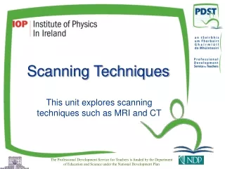Scanning Techniques