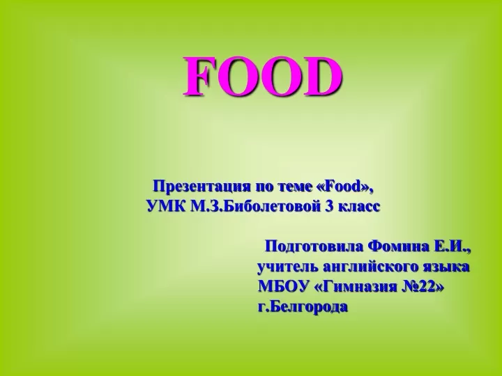 food food 3 22