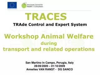 TRACES 	        TRAde Control and Expert System
