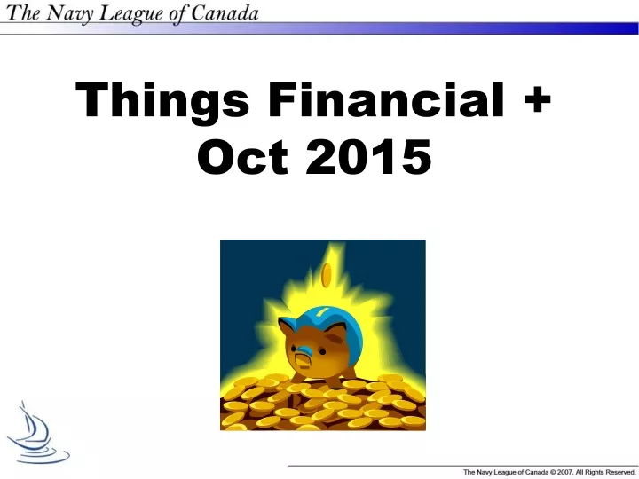 things financial oct 2015