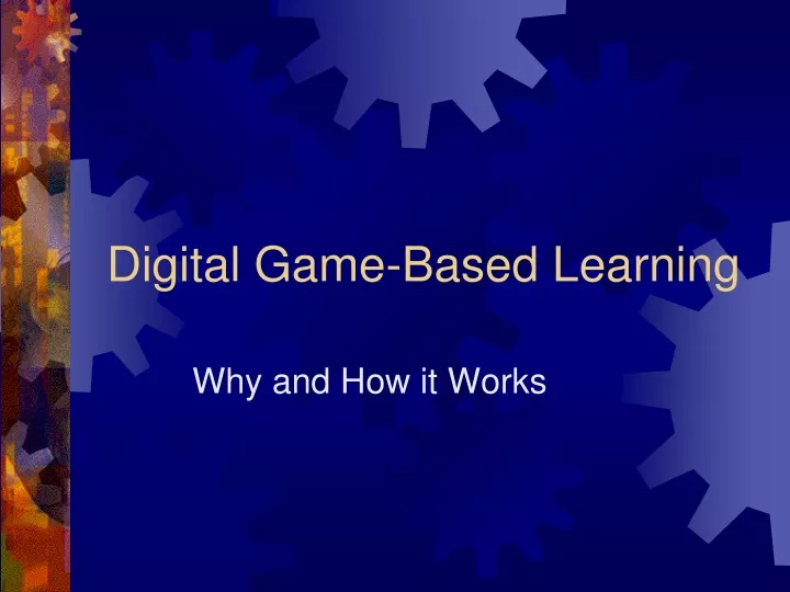digital game based learning
