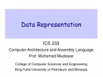 Data Representation - slide 1