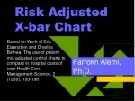 Risk Adjusted  X-bar Chart - slide 1