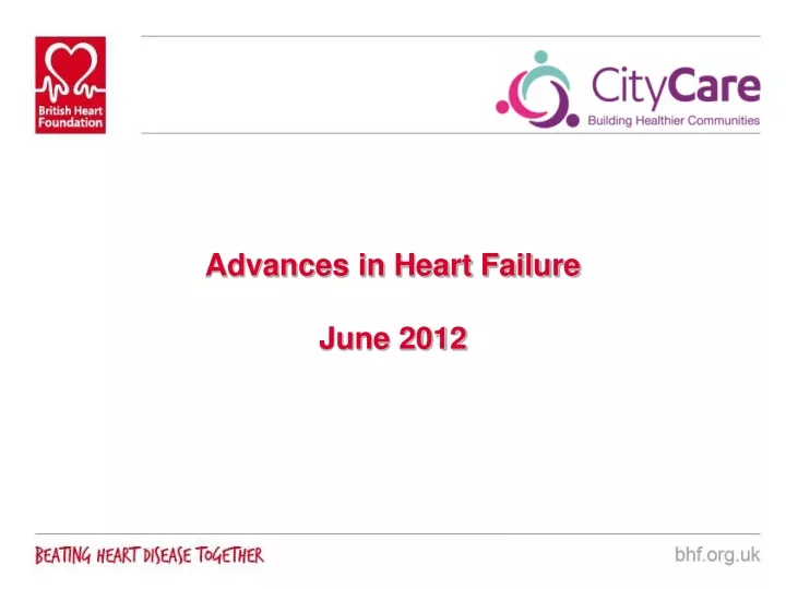 advances in heart failure june 2012